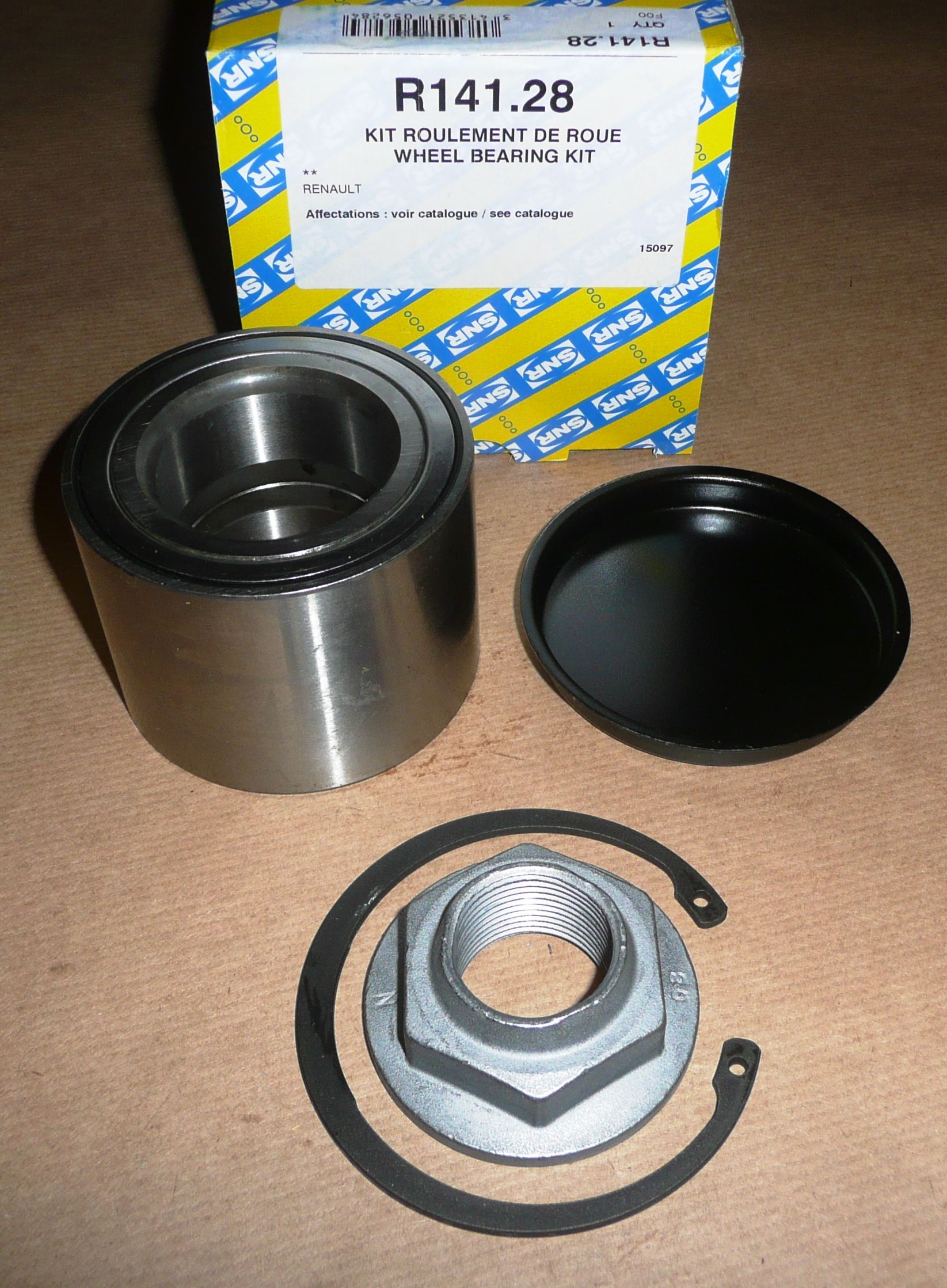 SNR R141.28 ŁOŻYSKO KPL.TYŁ R MASTER III